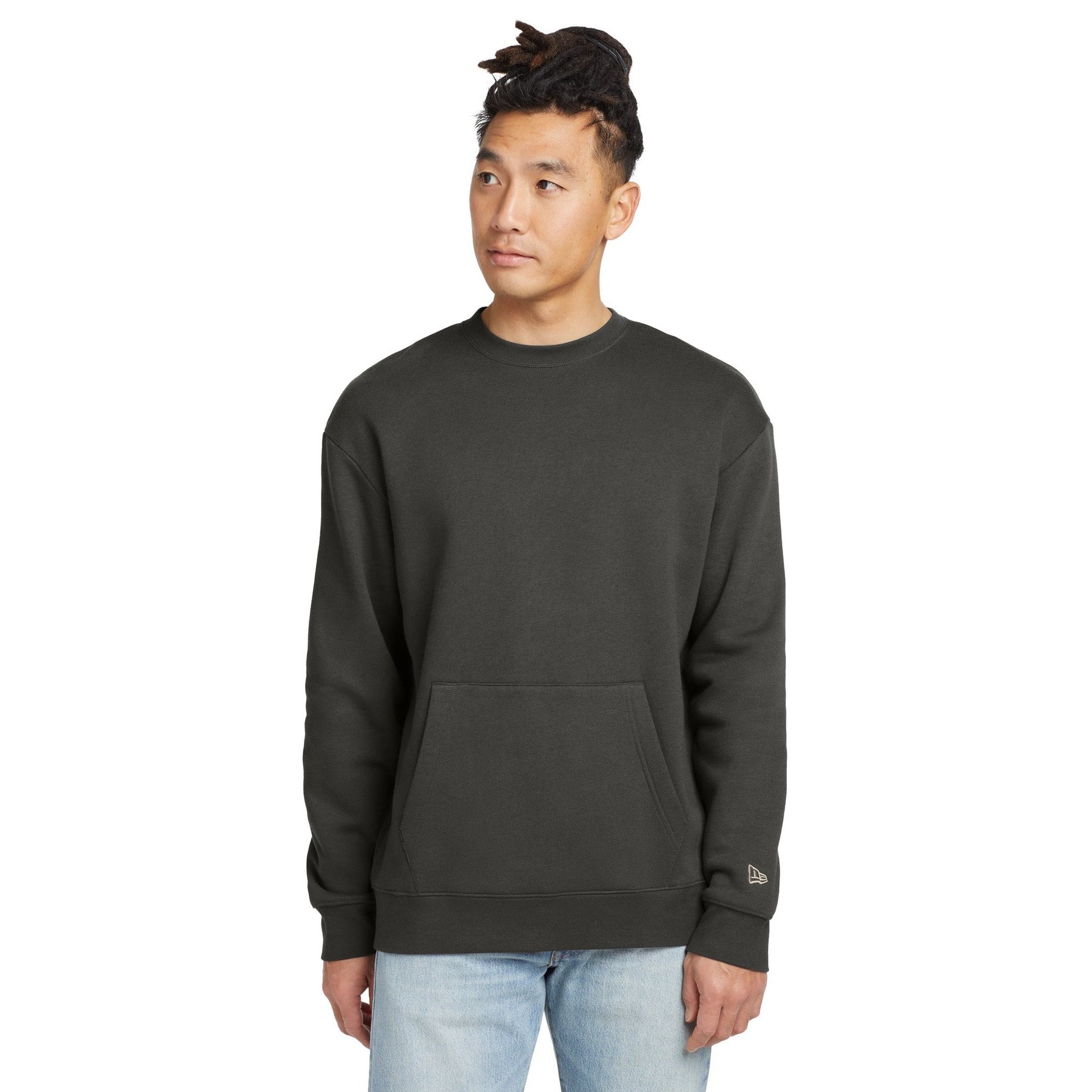 New Era-New Era® Heritage Fleece Pocket Crew NEA527-MedTech-2